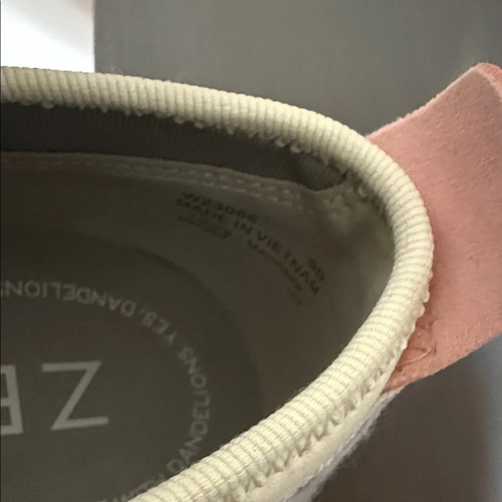 Cole Haan Women's Cream and Pink Sneakers - Picture 7 of 7